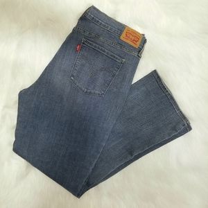 Levi's womens 505 straight leg jeans 16S 33x30